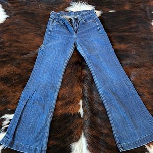 7 for all man kind size 26 ginger trouser jeans